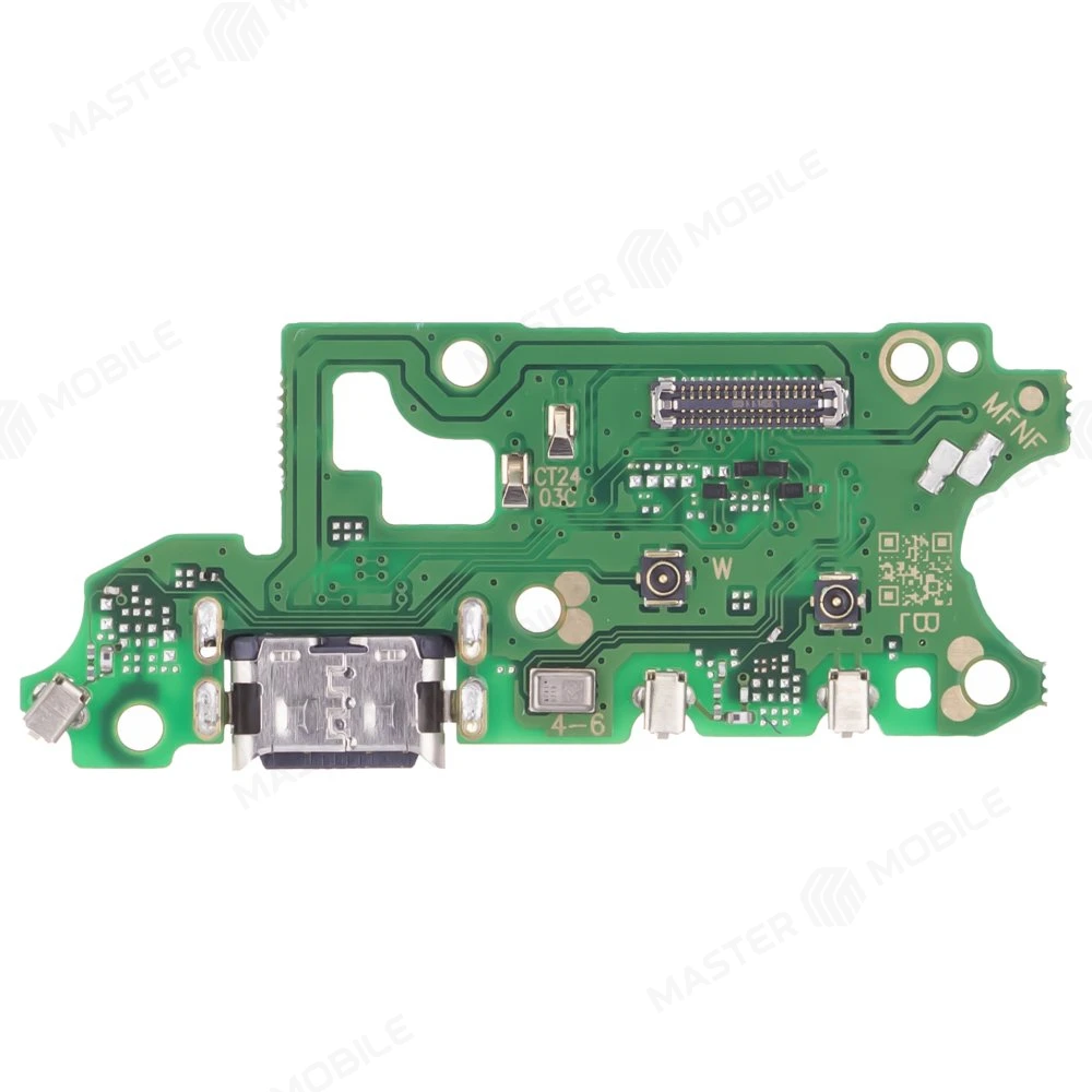 Нижняя плата для Huawei Honor X8b (LLY-LX1) / Honor 200 Lite (LLY-NX1) с комп. + разъем зарядки + микрофон фото №1