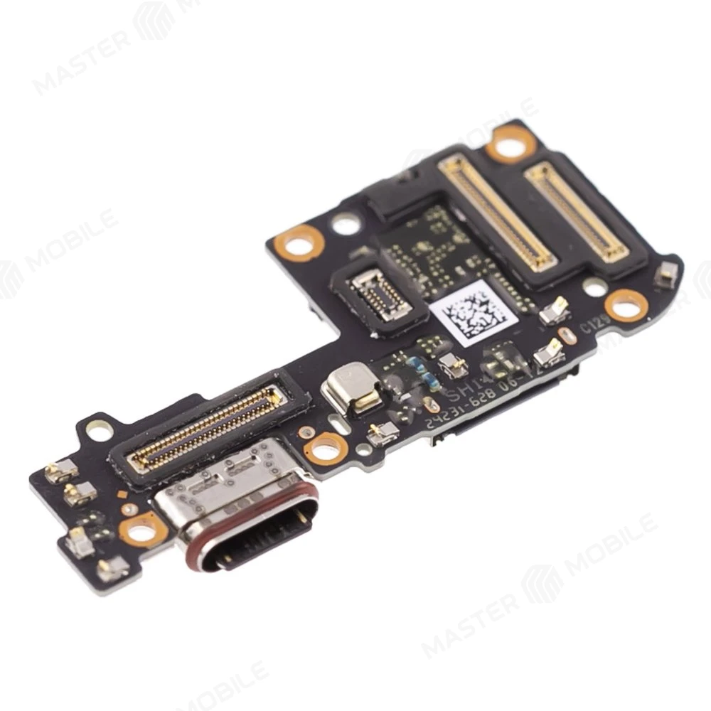 Нижняя плата для OnePlus Nord 4 (CPH2663) с комп. + разъем зарядки + микрофон + разъем SIM (ORIG100) фото №3